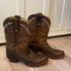 Tony Lama Sorrel Tucson vaquero Western Cowgirl Boots